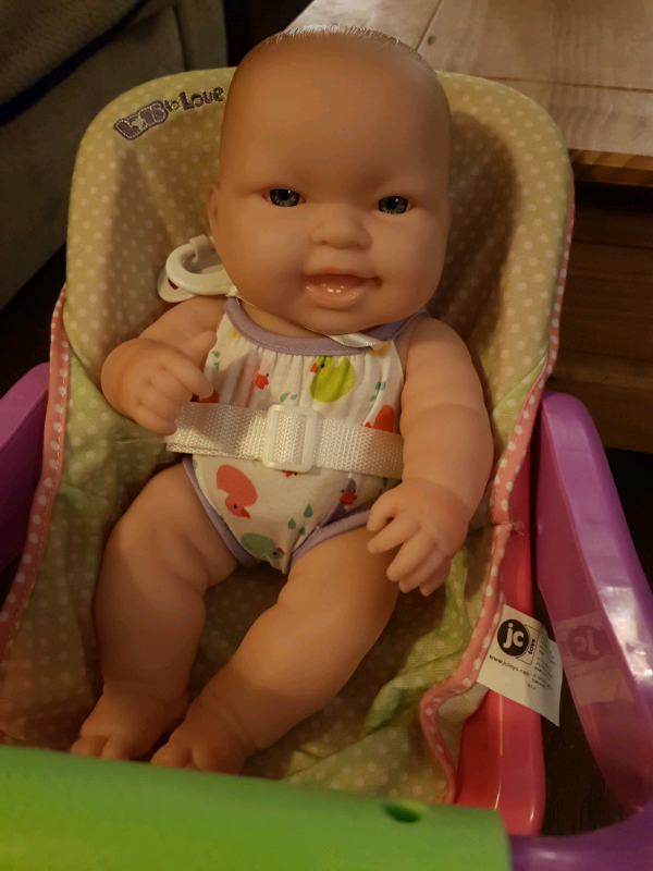 doll carry cot smyths